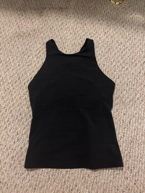 Athletes Black High-Neck Women’s Tank Top